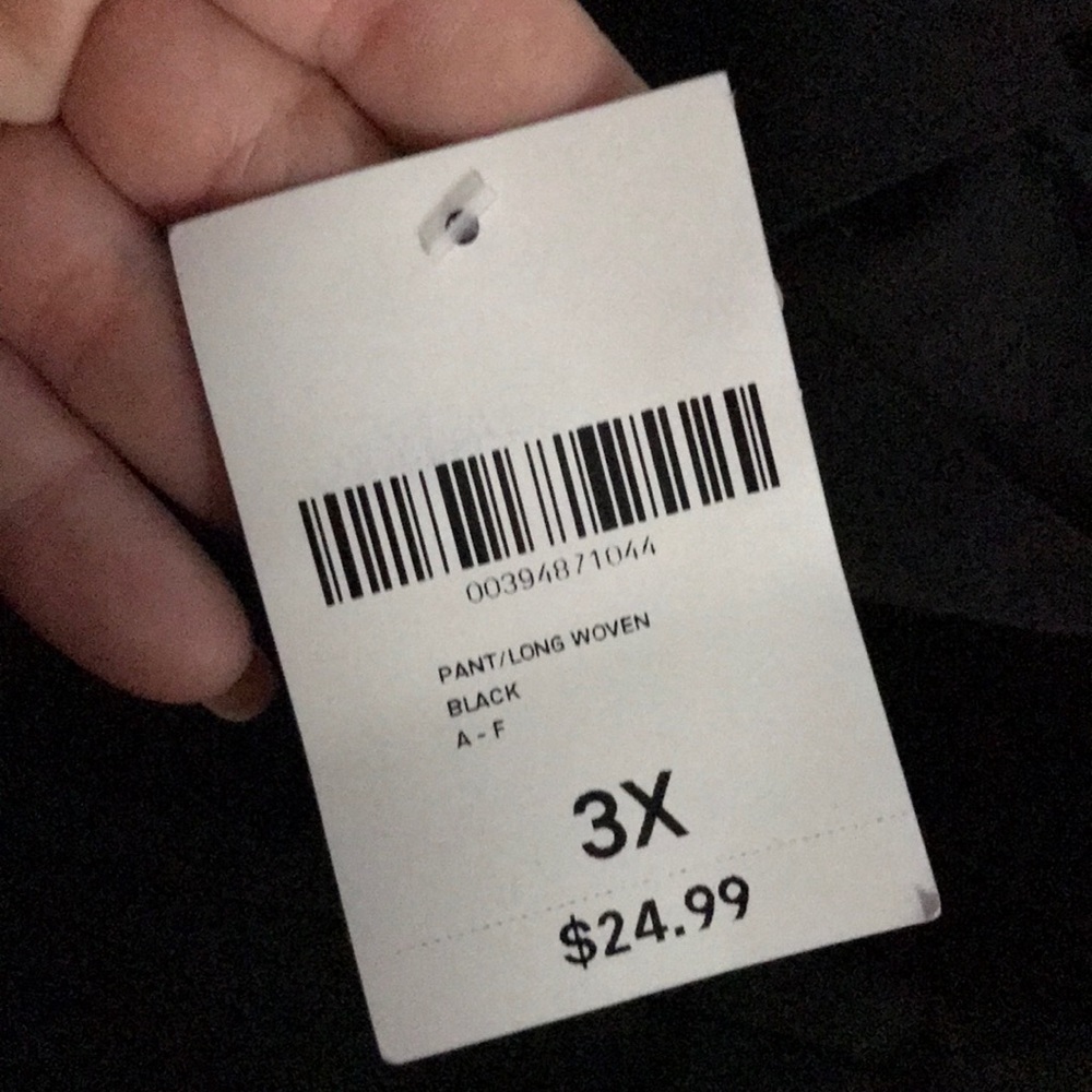 Forever 21 black dress pants size 3X Brand New - Picture 4 of 4